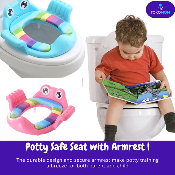Potty Safe Seat with Armrest