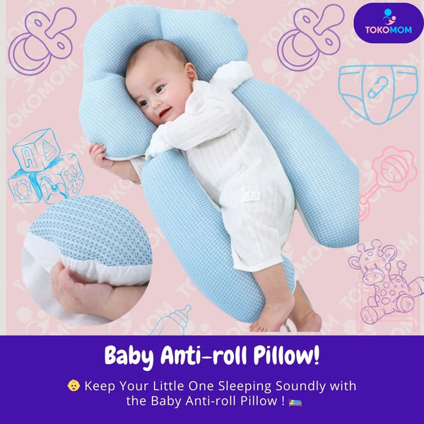 Baby Anti-roll Pillow Neck / Side Sleep Bedding Kids