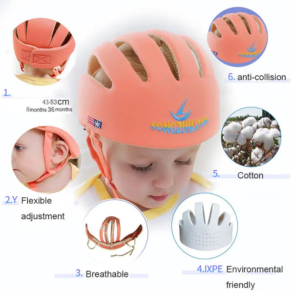 TOKOMOM™ Adjustable Baby Helmet for Newborn 6 to 18 Months