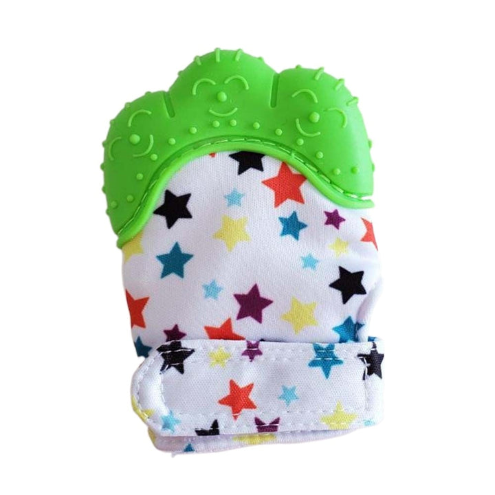 TOKOMOM™ Baby Teether Print Silicone Mitten Gloves 