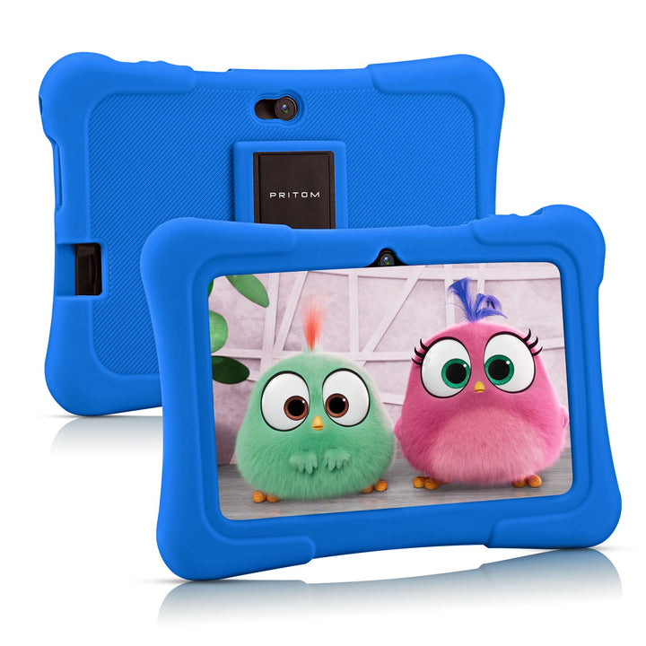 TOKOMOM™ 7 Inch Kids Tablet (Quad Core Android 10 32GB WiFi Bluetooth Educational Software Installed)