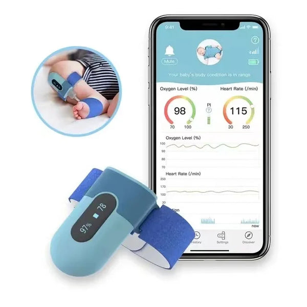 TOKOMOM™ Baby Sleep Heart Rate & Blood Oxygen Monitor