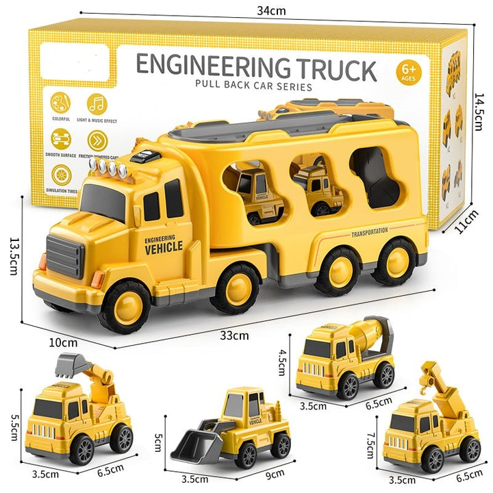 TOKOMOM™ Carrier Truck Toys Cars - Kids Educational Boys For Toys