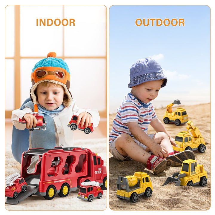 TOKOMOM™ Carrier Truck Toys Cars - Kids Educational Boys For Toys