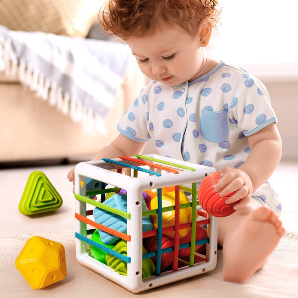 TOKOMOM™ New Colorful Shape Blocks Sorting Game Baby 