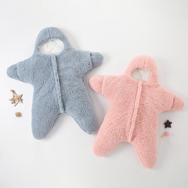 Newborn Starfish Baby Siamese Clothes